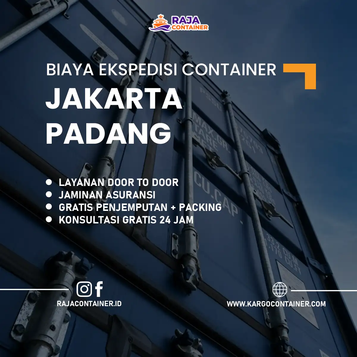 Biaya Ekspedisi Container Jakarta Padang