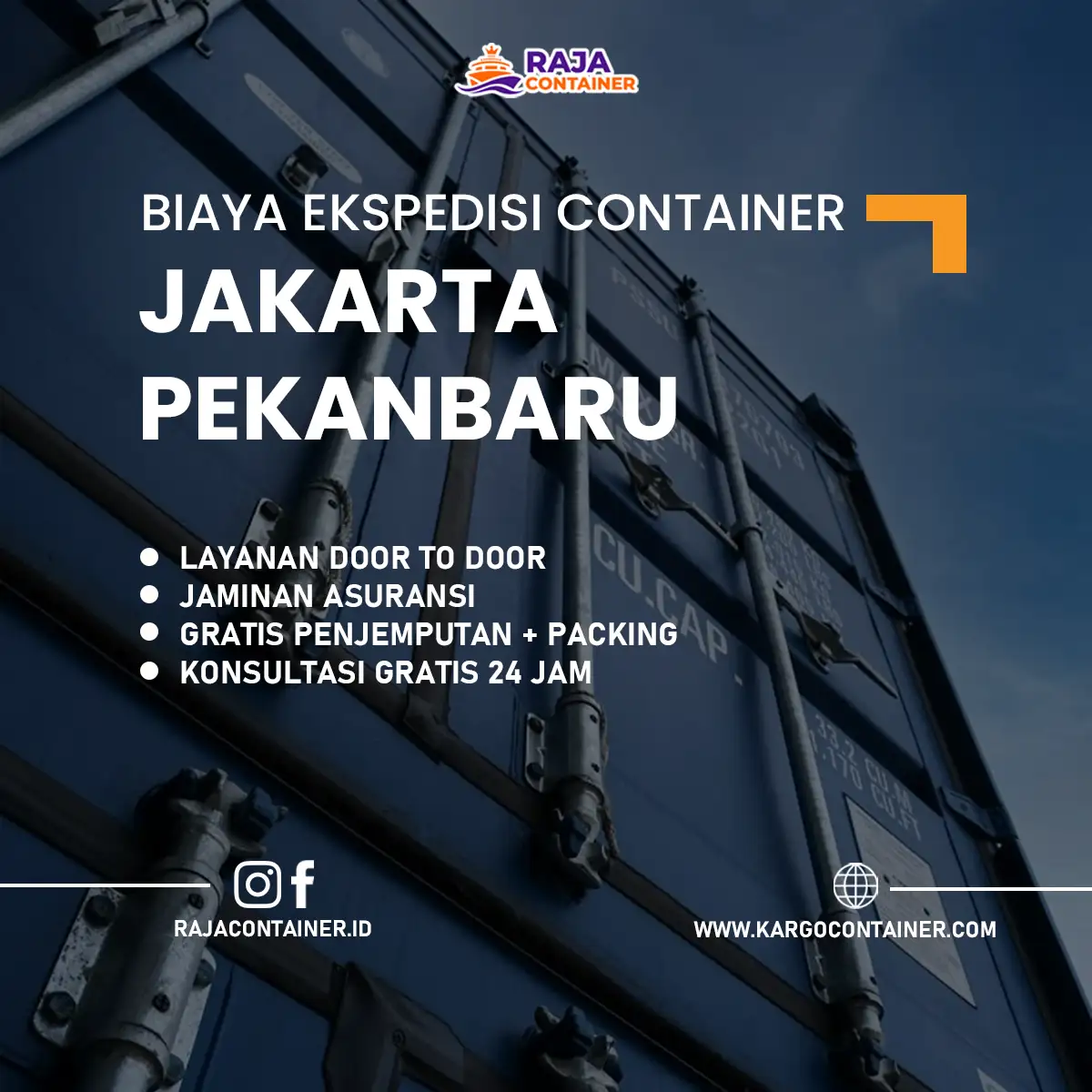 Biaya Ekspedisi Container Jakarta Pekanbaru