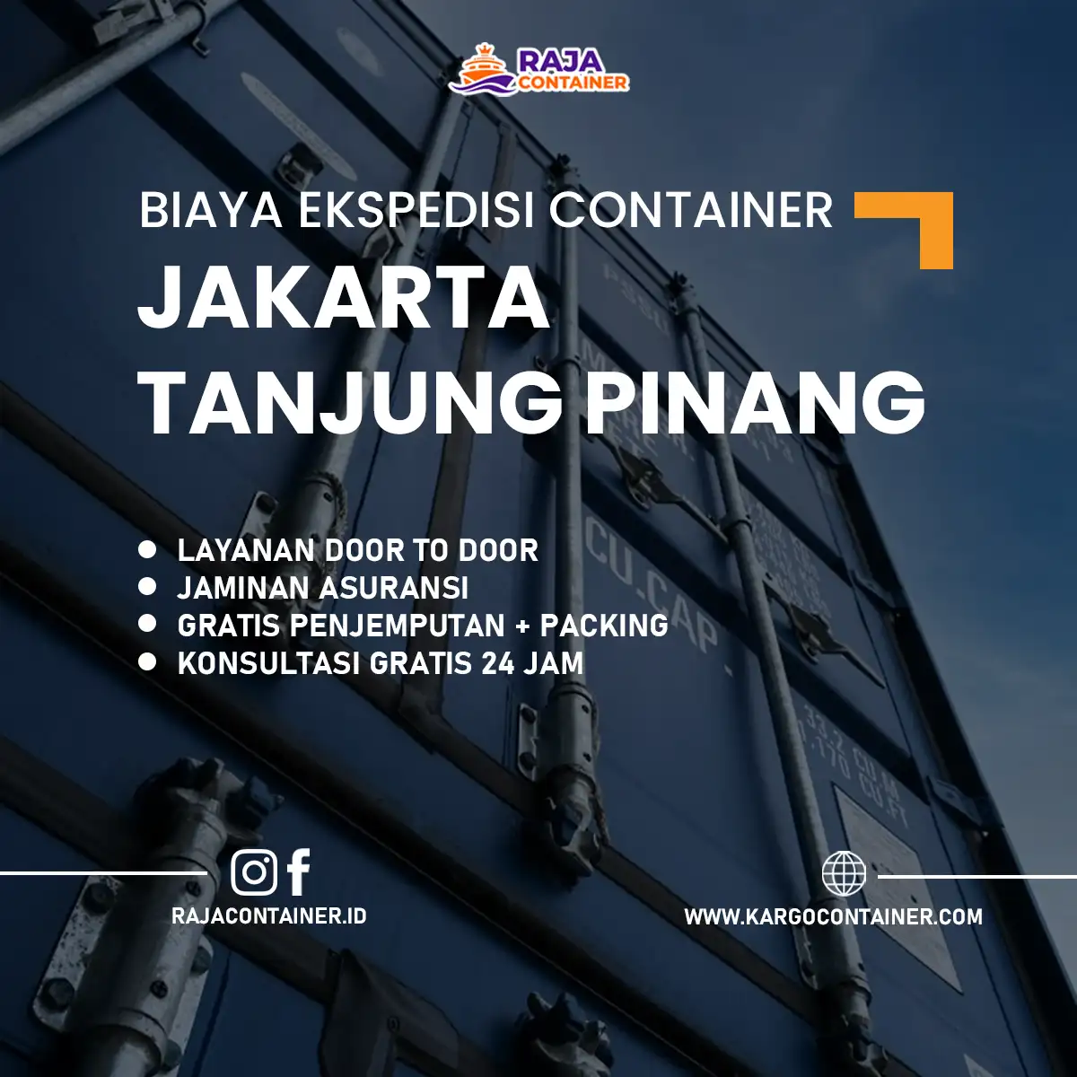 Biaya Ekspedisi Container Jakarta Tanjung Pinang