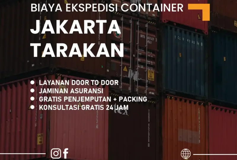 Biaya Ekspedisi Container Jakarta Tarakan