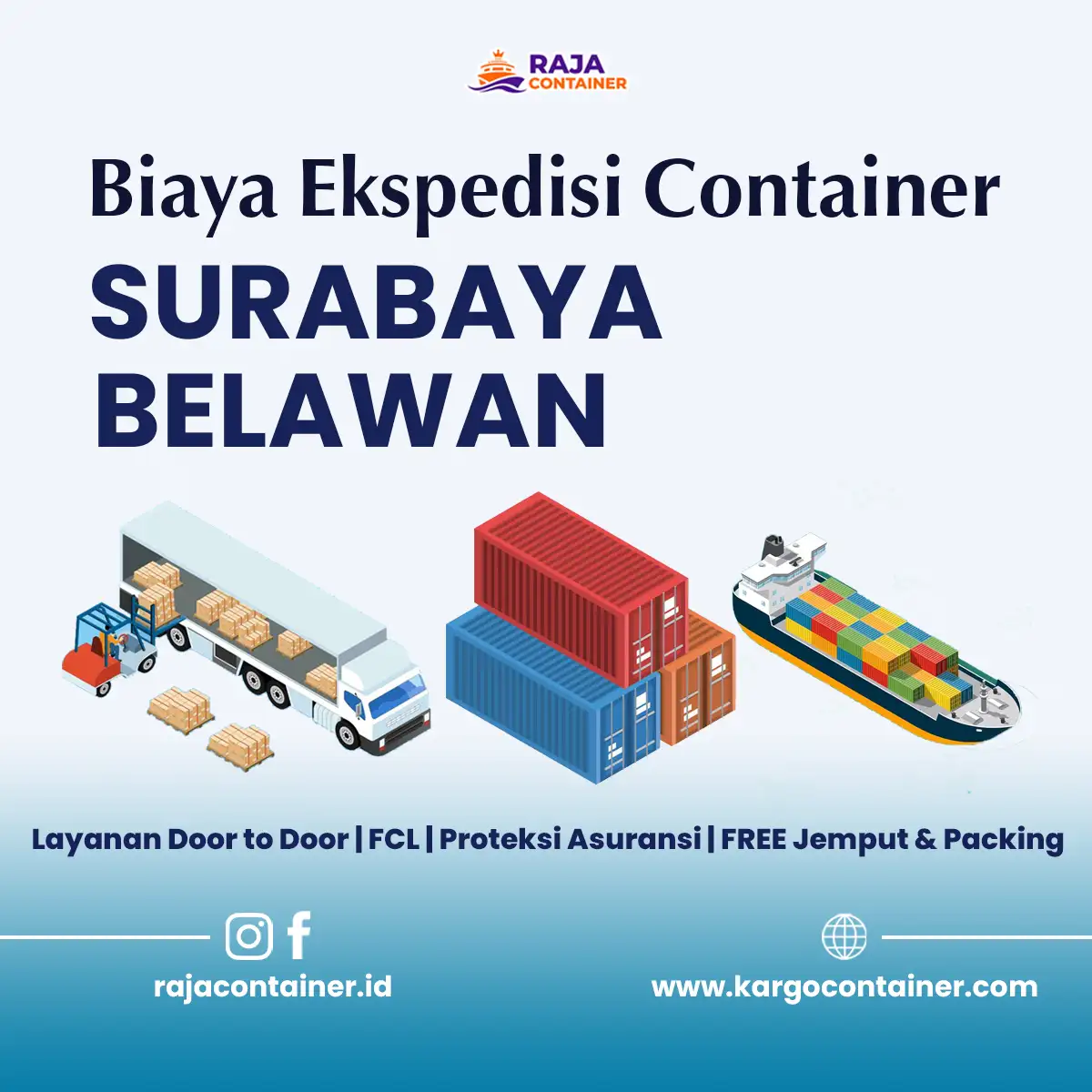Biaya Ekspedisi Container Surabaya Belawan