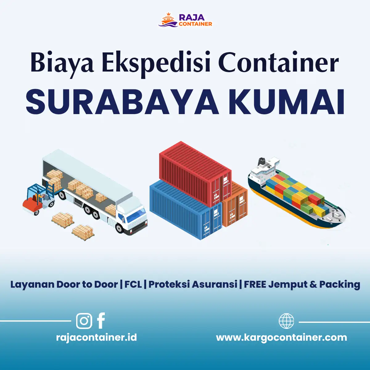 Biaya Ekspedisi Container Surabaya Kumai