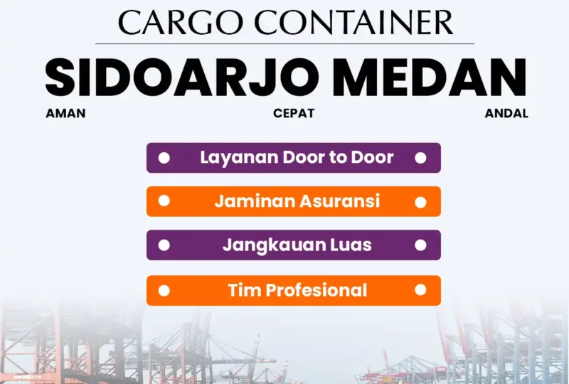 Cargo Container Sidoarjo Medan