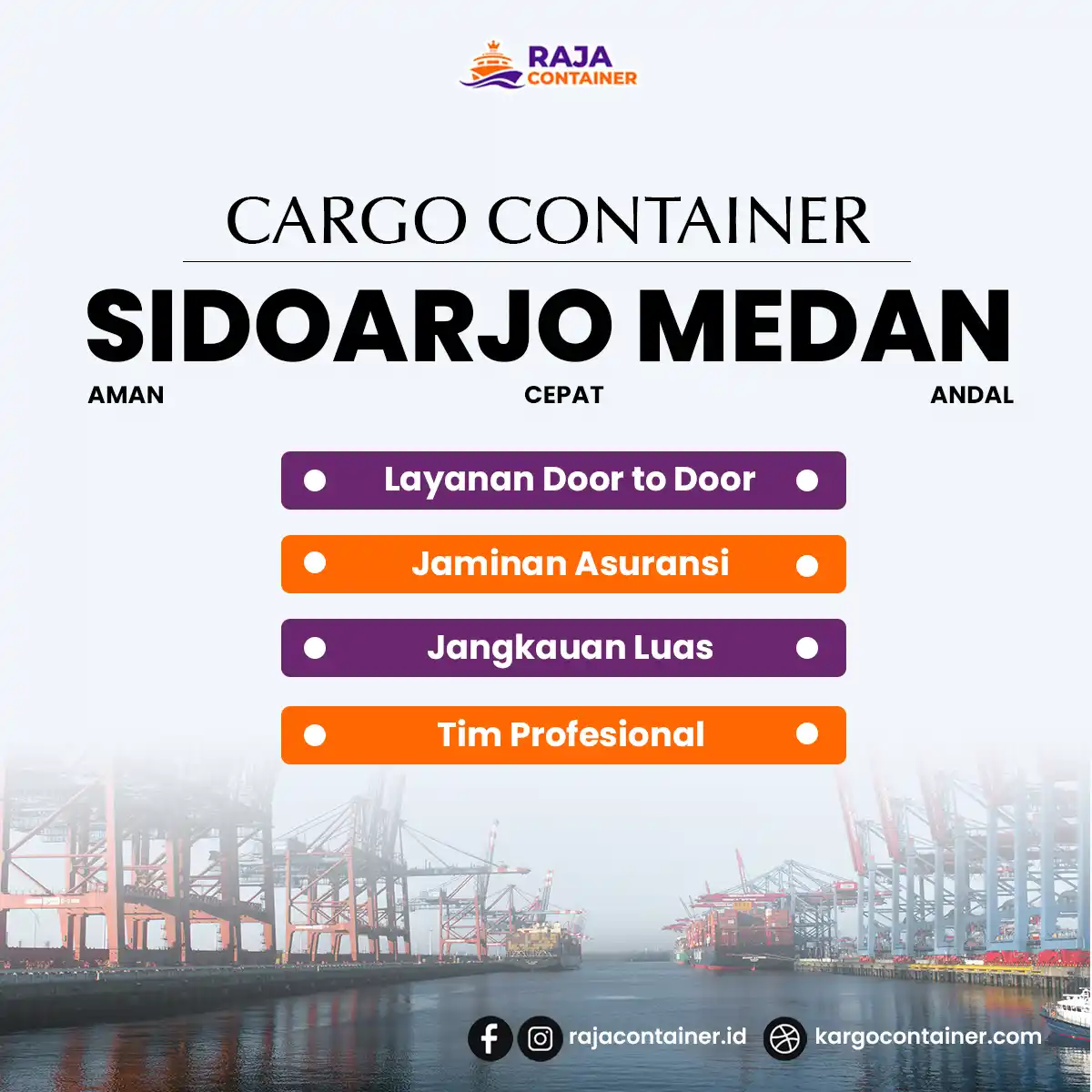 Cargo Container Sidoarjo Medan