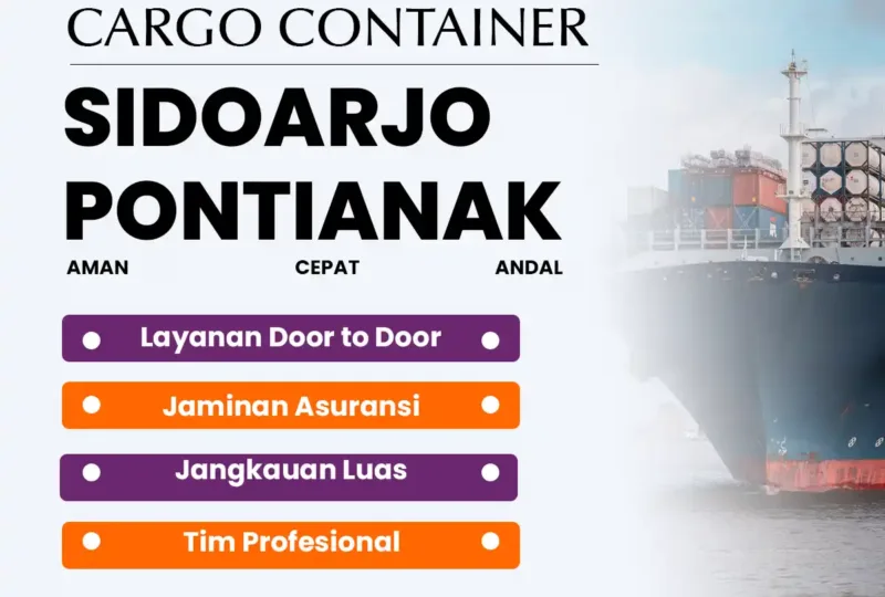 Cargo Container Sidoarjo Pontianak