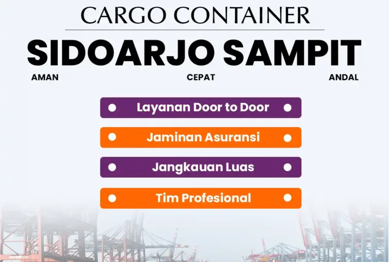 Cargo Container Sidoarjo Sampit