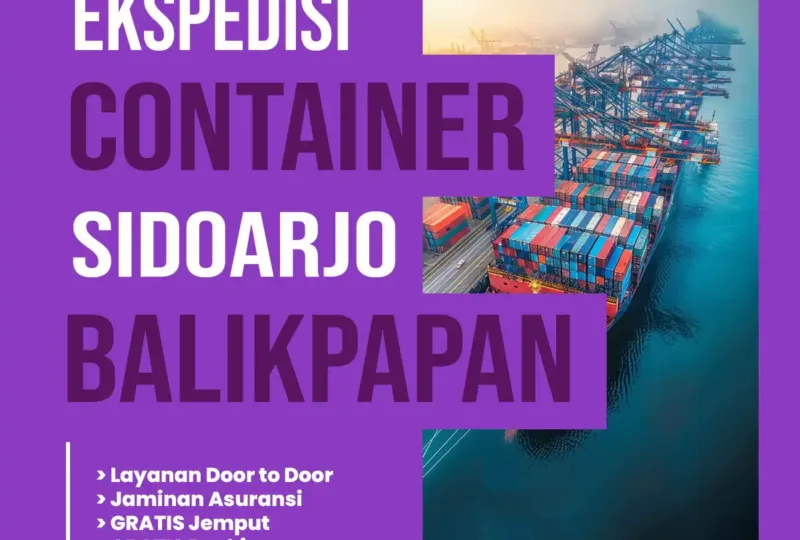 Ekspedisi Container Sidoarjo Balikpapan