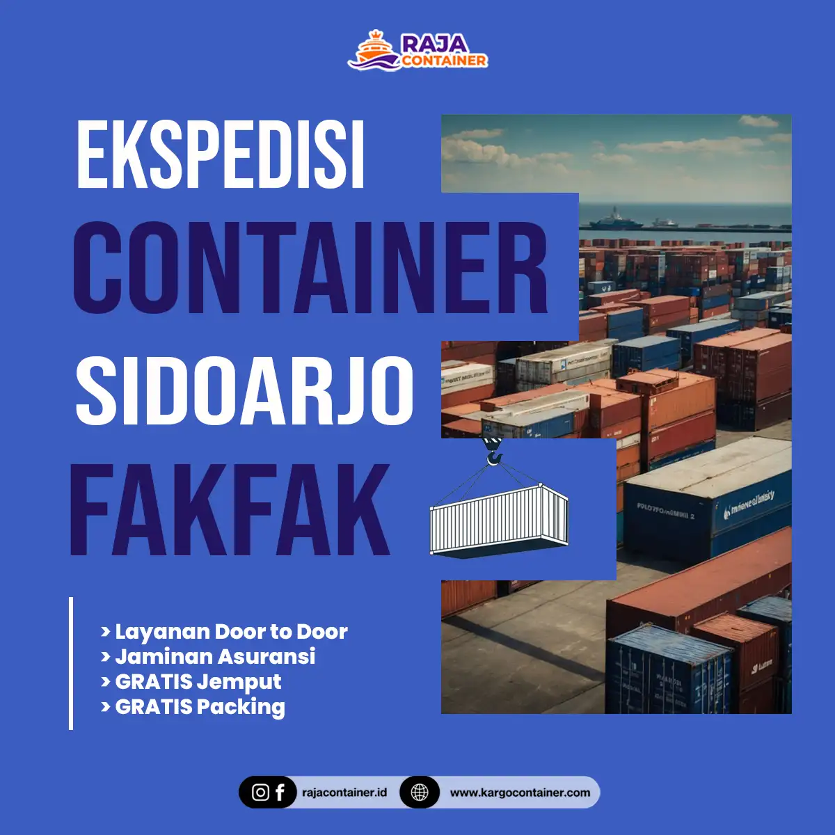 Ekspedisi Container Sidoarjo Fakfak