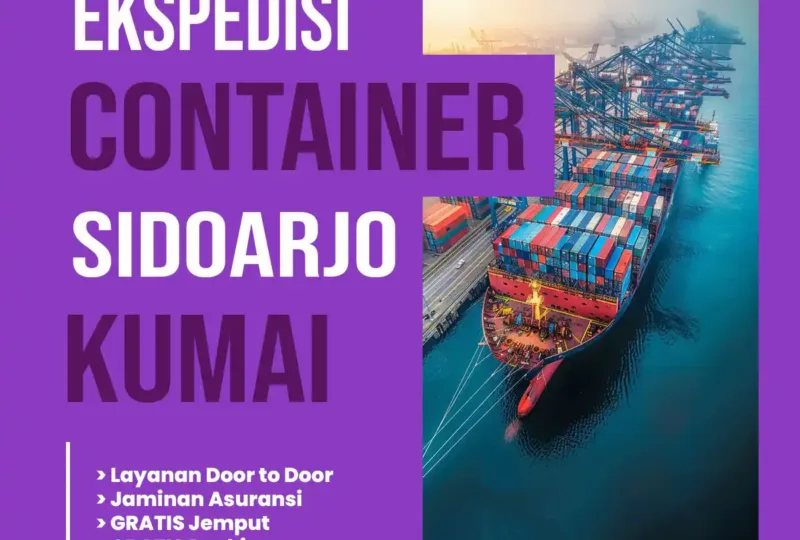 Ekspedisi Container Sidoarjo Kumai