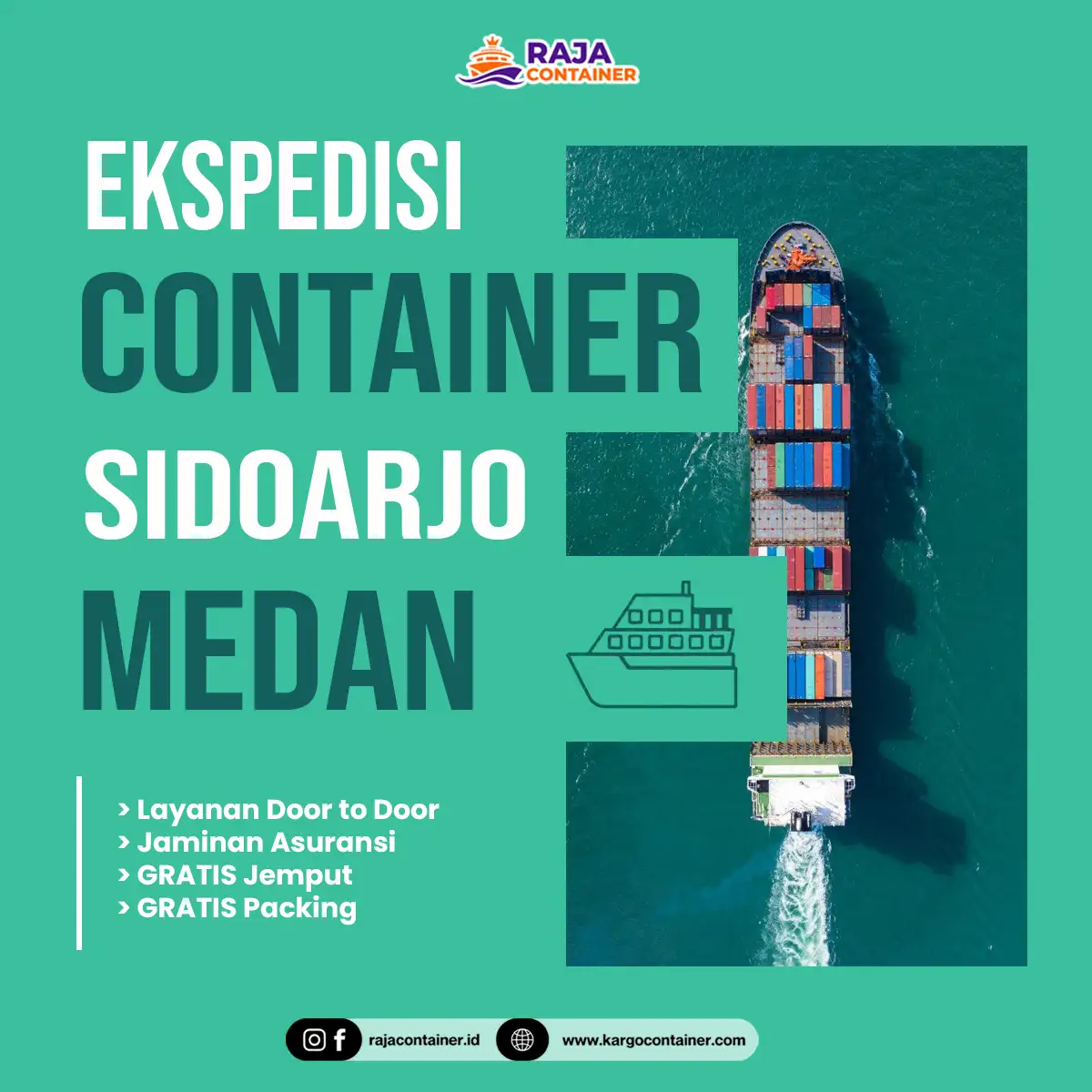 Ekspedisi Container Sidoarjo Medan