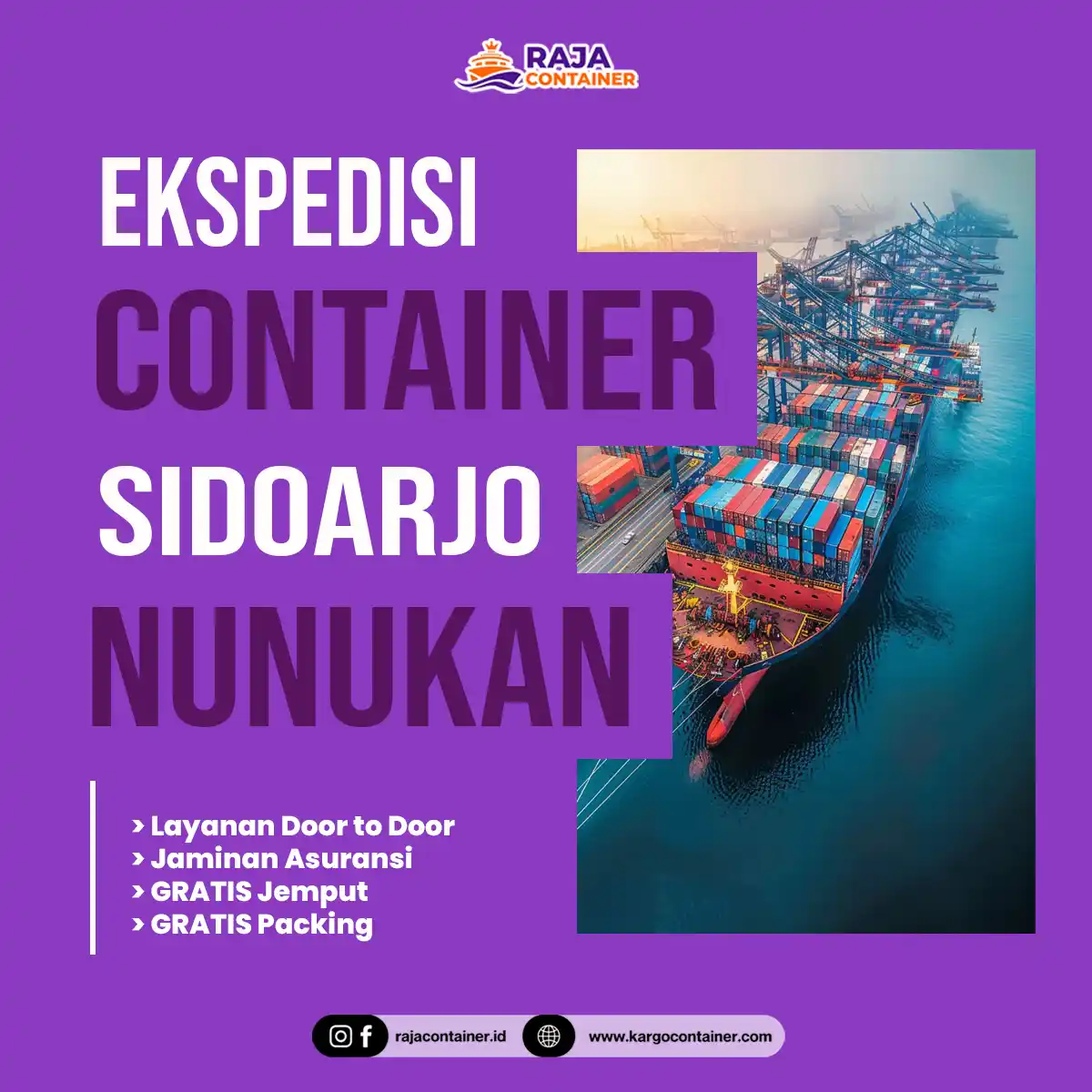 Ekspedisi Container Sidoarjo Nunukan