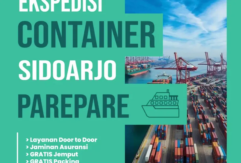 Ekspedisi Container Sidoarjo Parepare