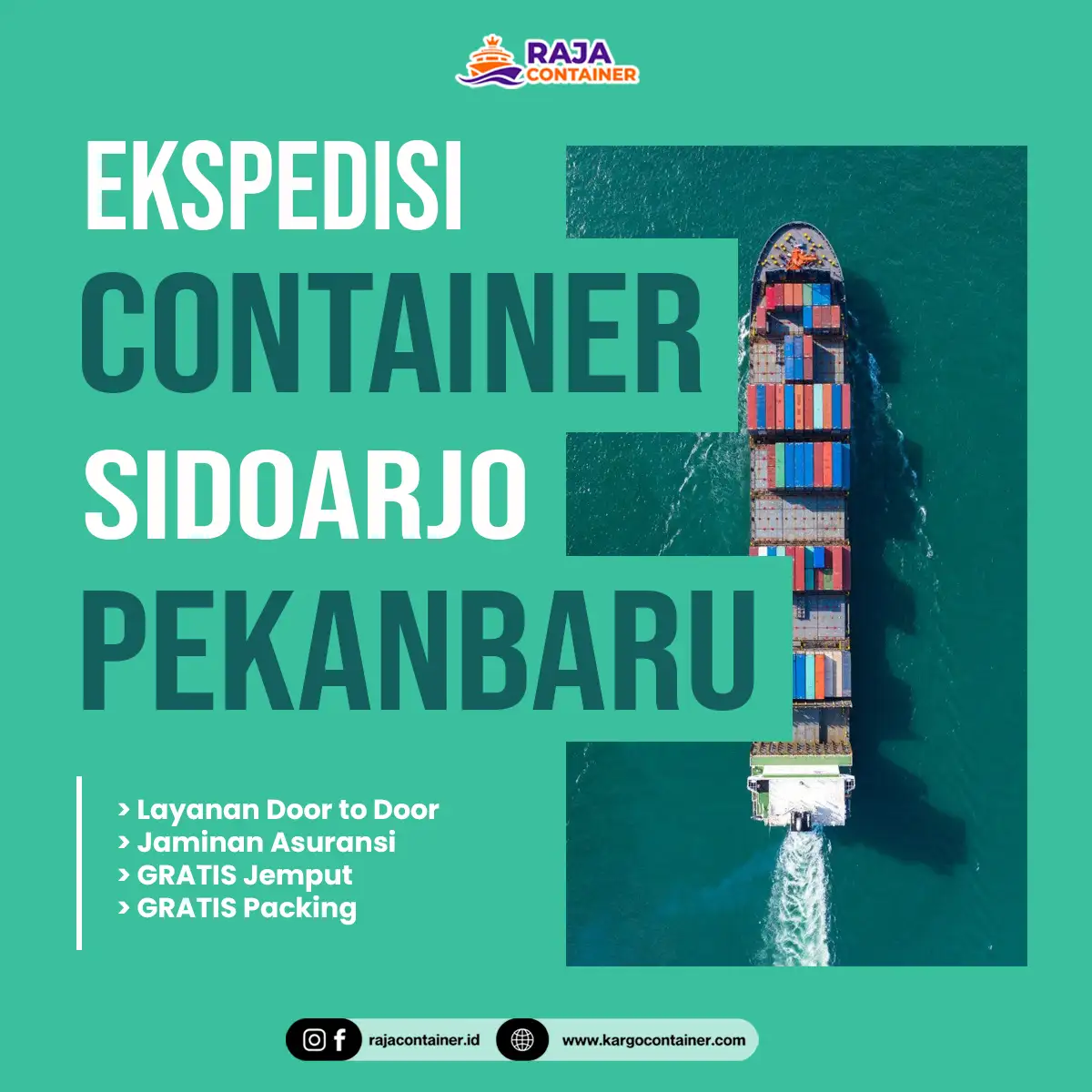 Ekspedisi Container Sidoarjo Pekanbaru