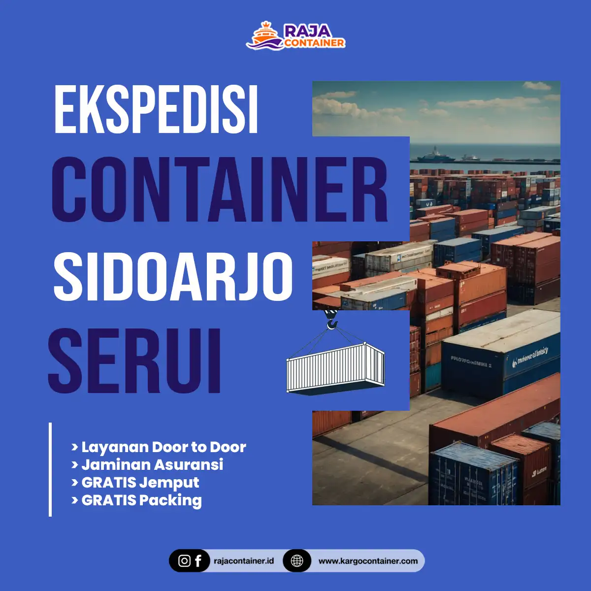 Ekspedisi Container Sidoarjo Serui