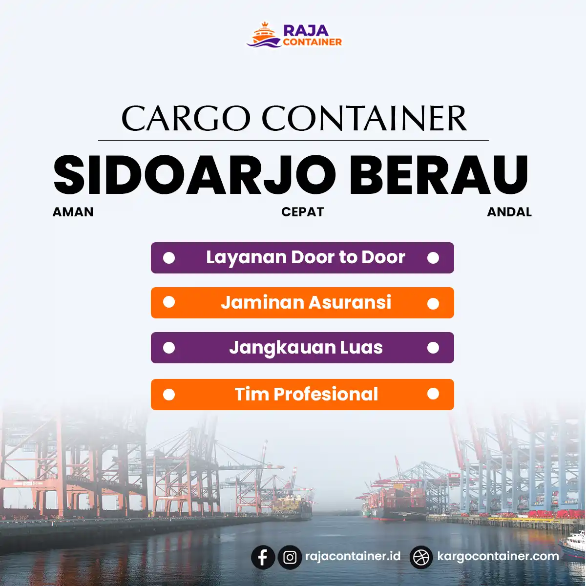 Cargo Container Sidoarjo Berau