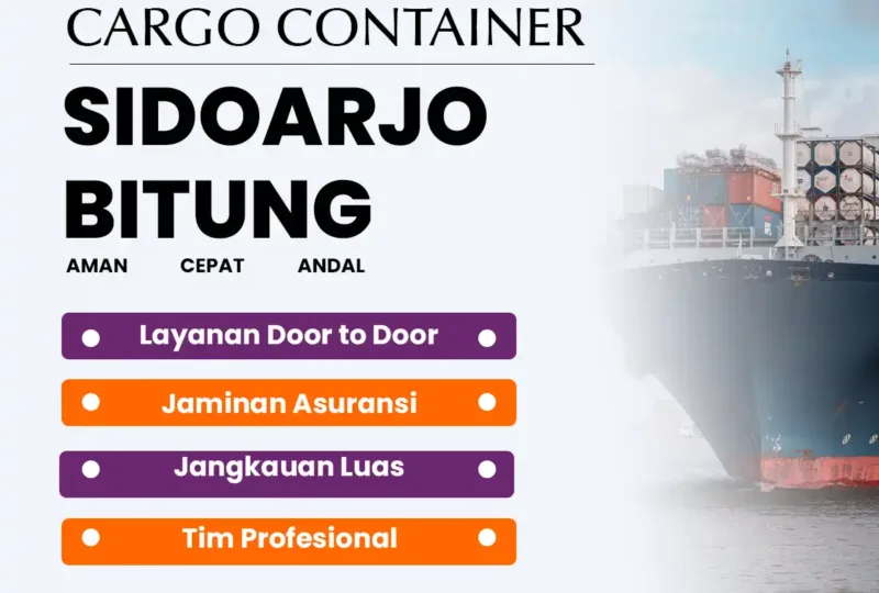 Cargo Container Sidoarjo Bitung