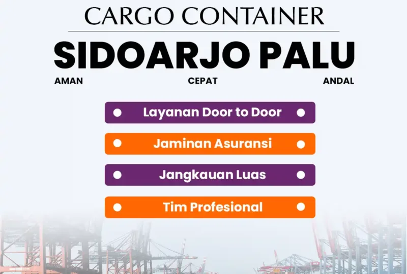 Cargo Container Sidoarjo Palu