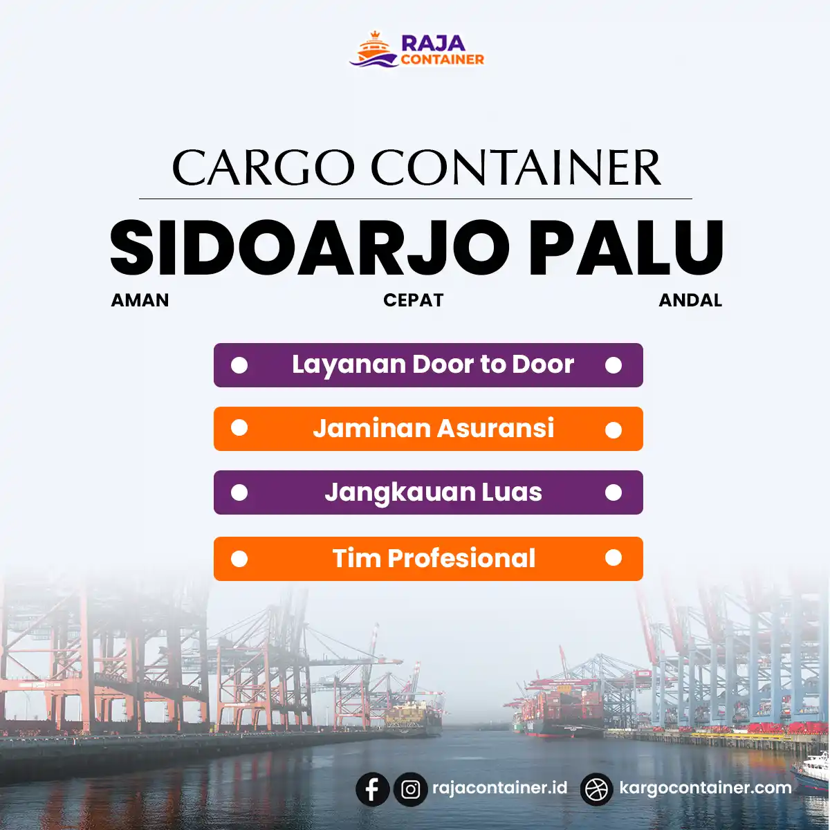 Cargo Container Sidoarjo Palu