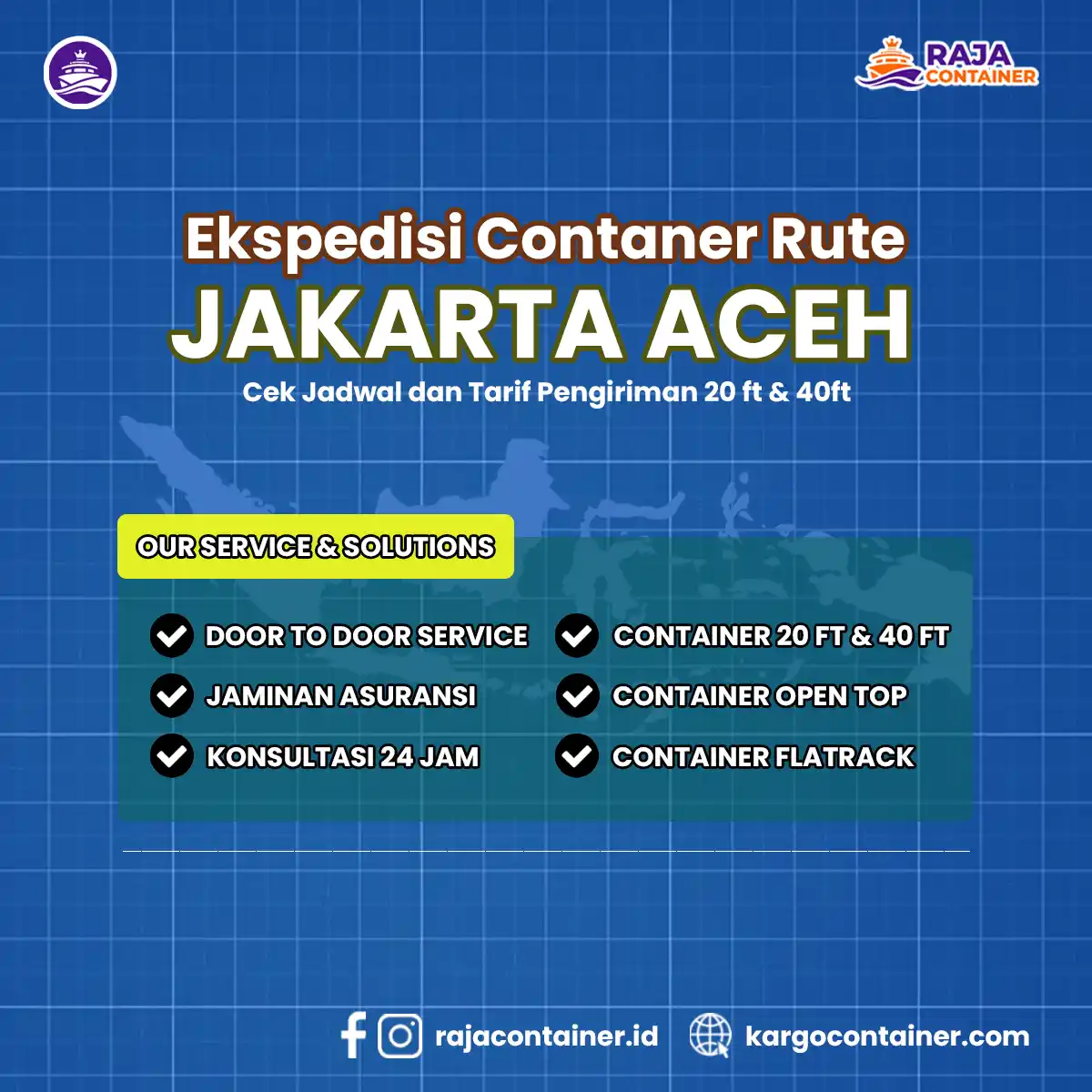 Ekspedisi Container Rute Jakarta Aceh