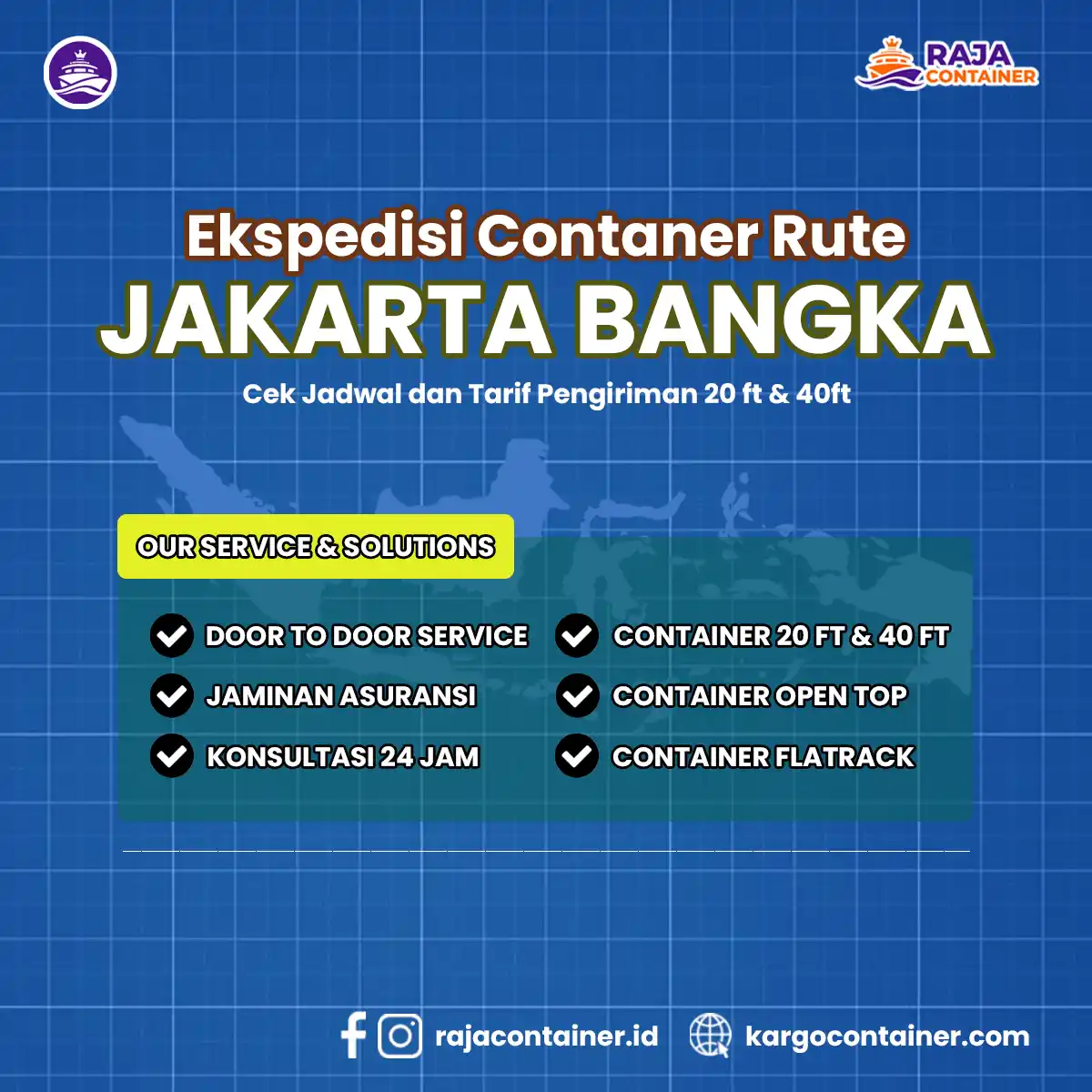 Ekspedisi Container Rute Jakarta Bangka