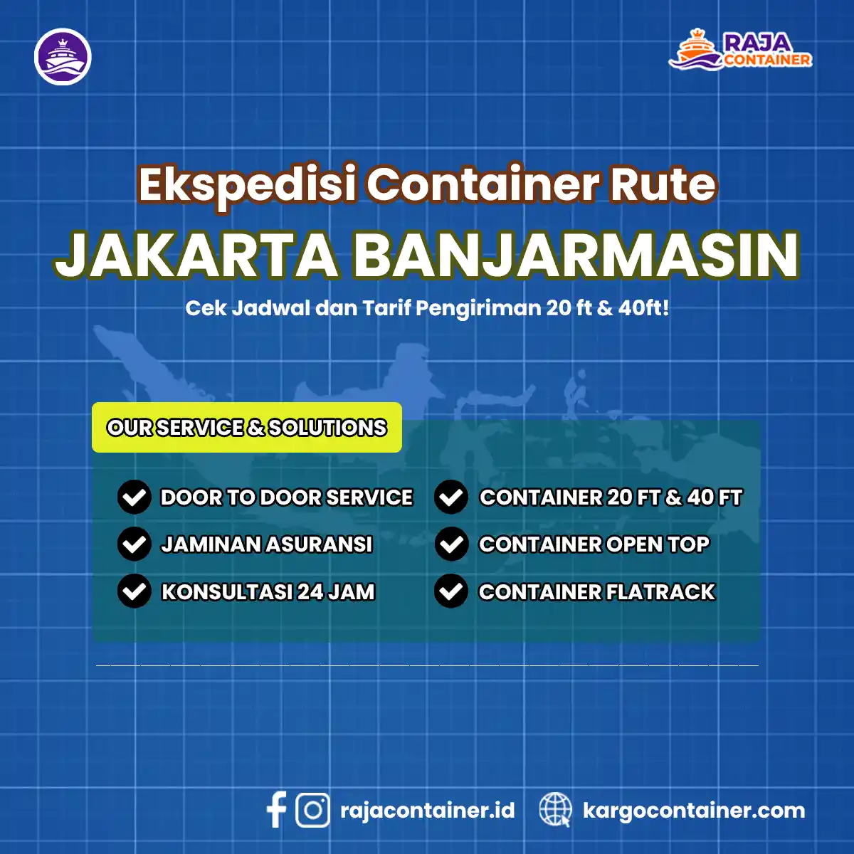 Ekspedisi Container Rute Jakarta Banjarmasin