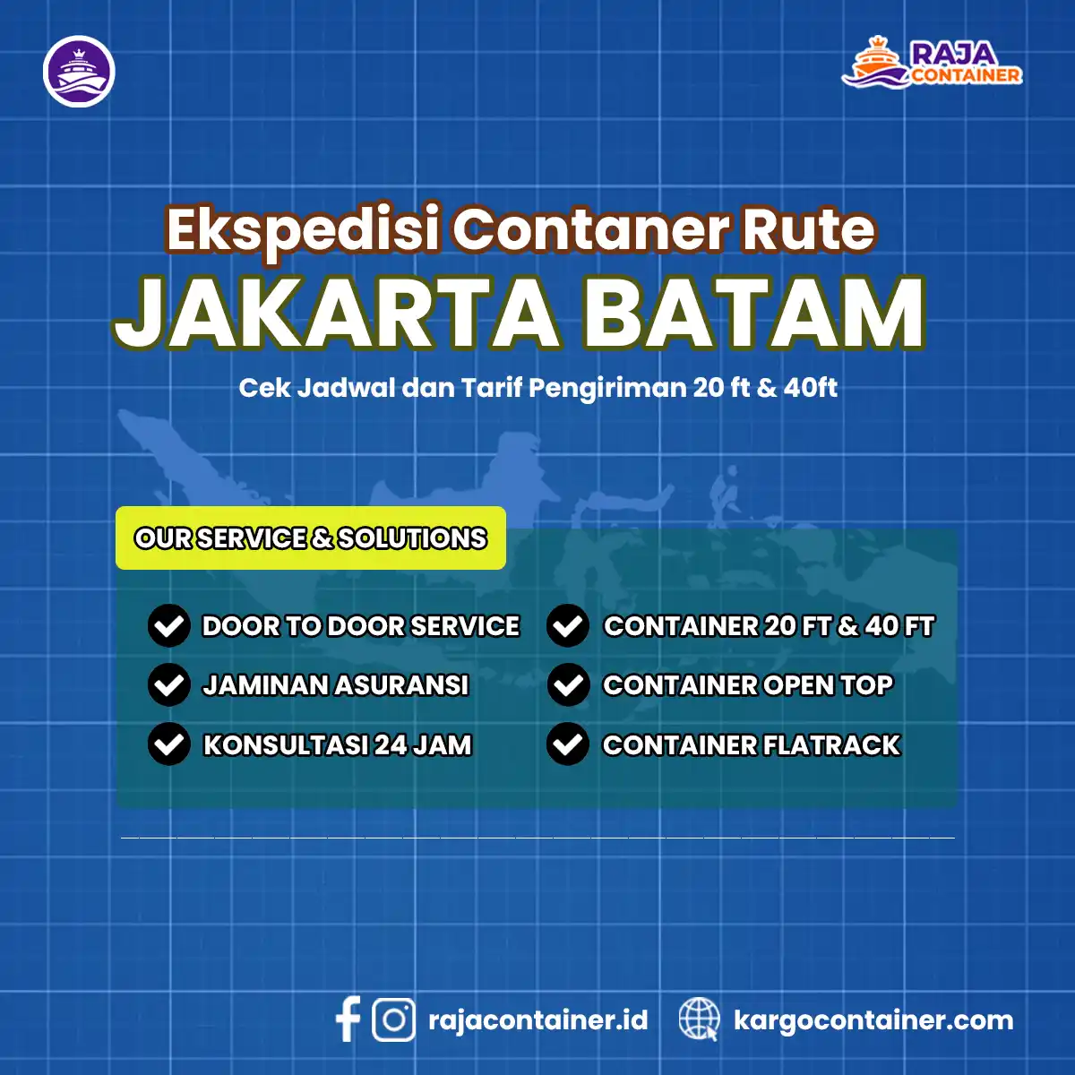 Ekspedisi Container Rute Jakarta Batam