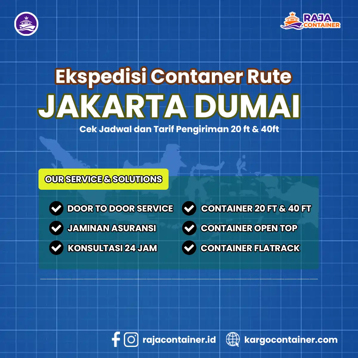 Ekspedisi Container Rute Jakarta Dumai