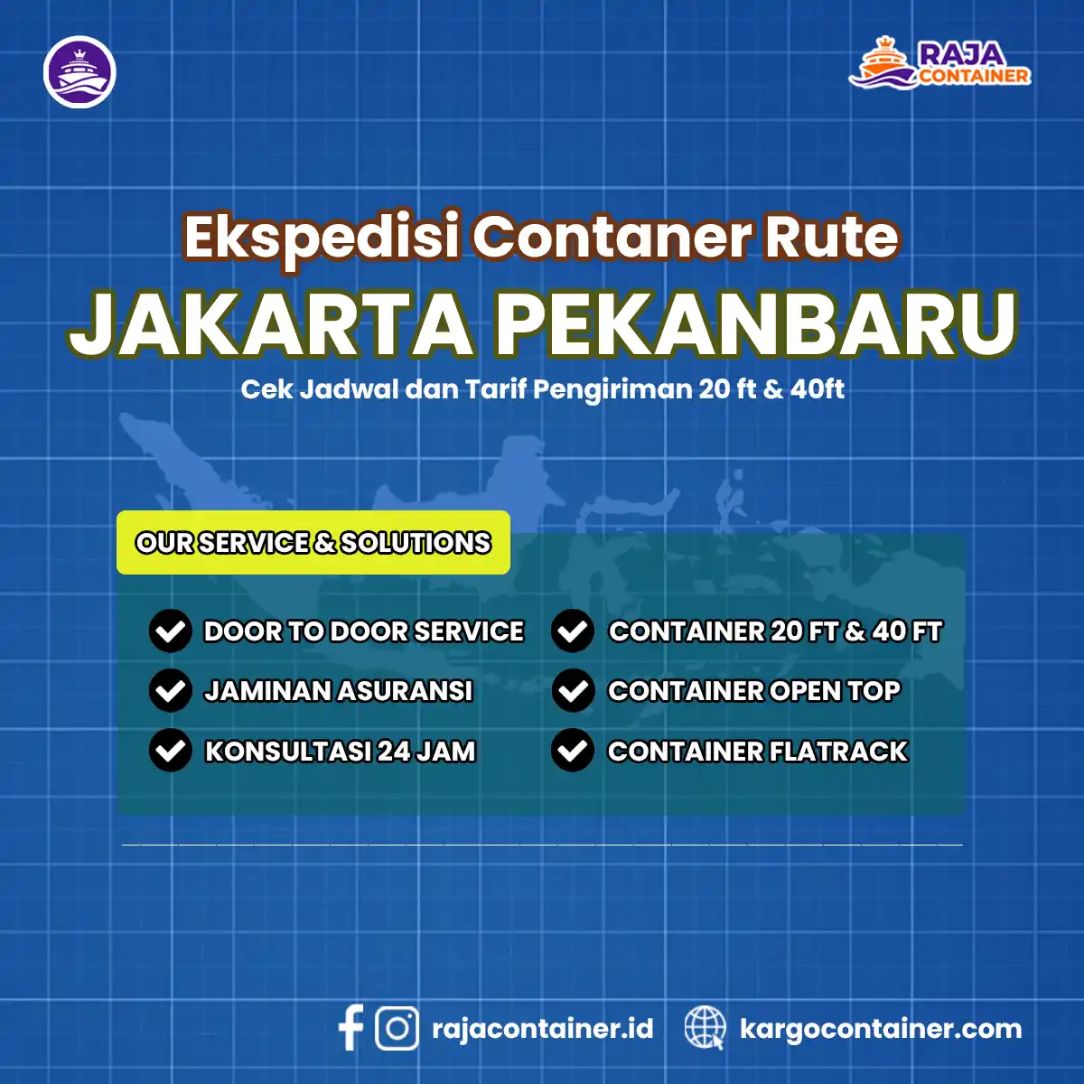 Ekspedisi Container Rute Jakarta Pekanbaru