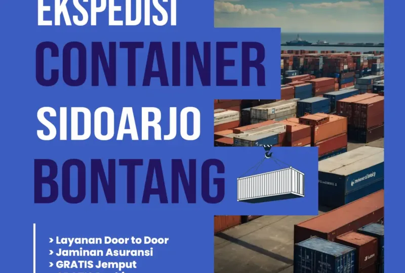 Ekspedisi Container Sidoarjo Bontang
