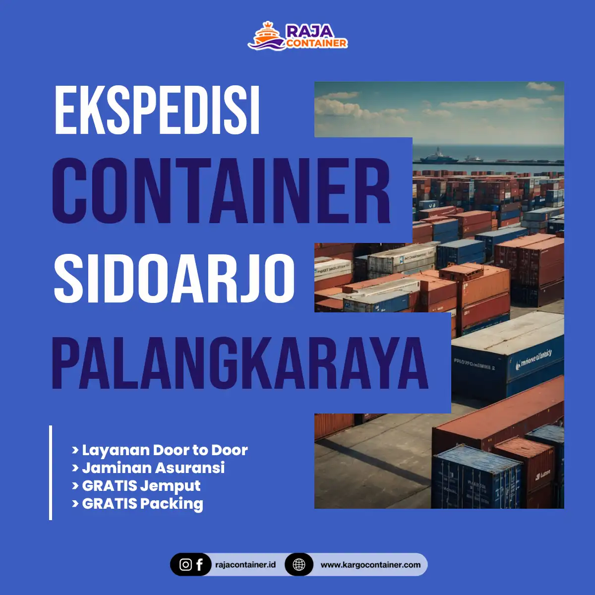 Ekspedisi Container Sidoarjo Palangkaraya