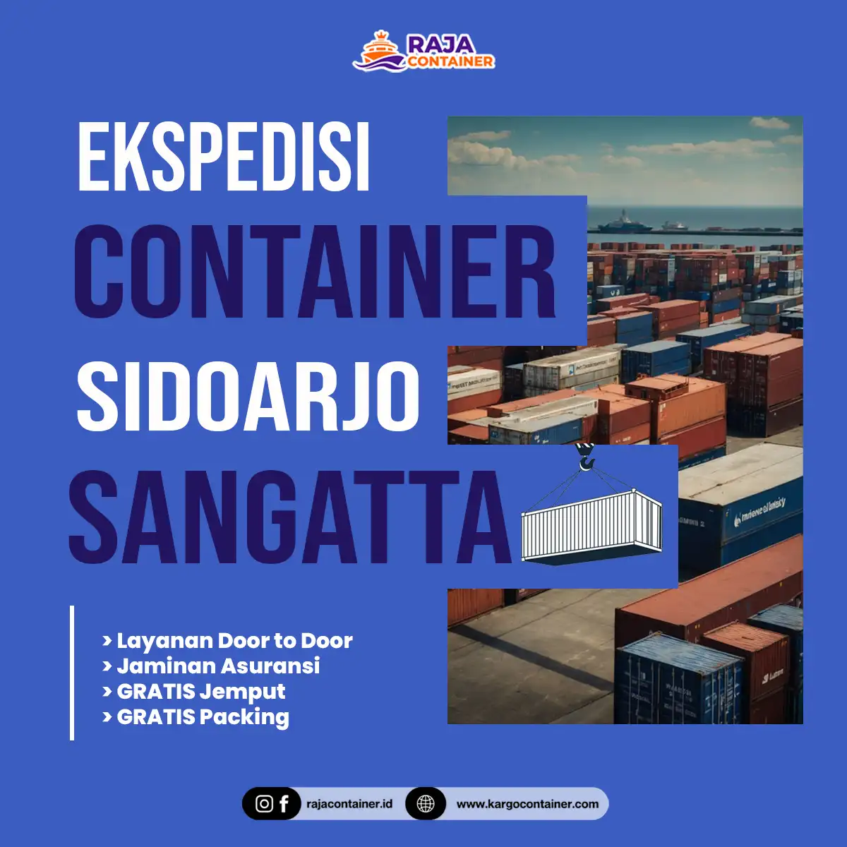 Ekspedisi Container Sidoarjo Sangatta