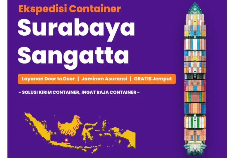 Ekspedisi Container Surabaya Sangatta