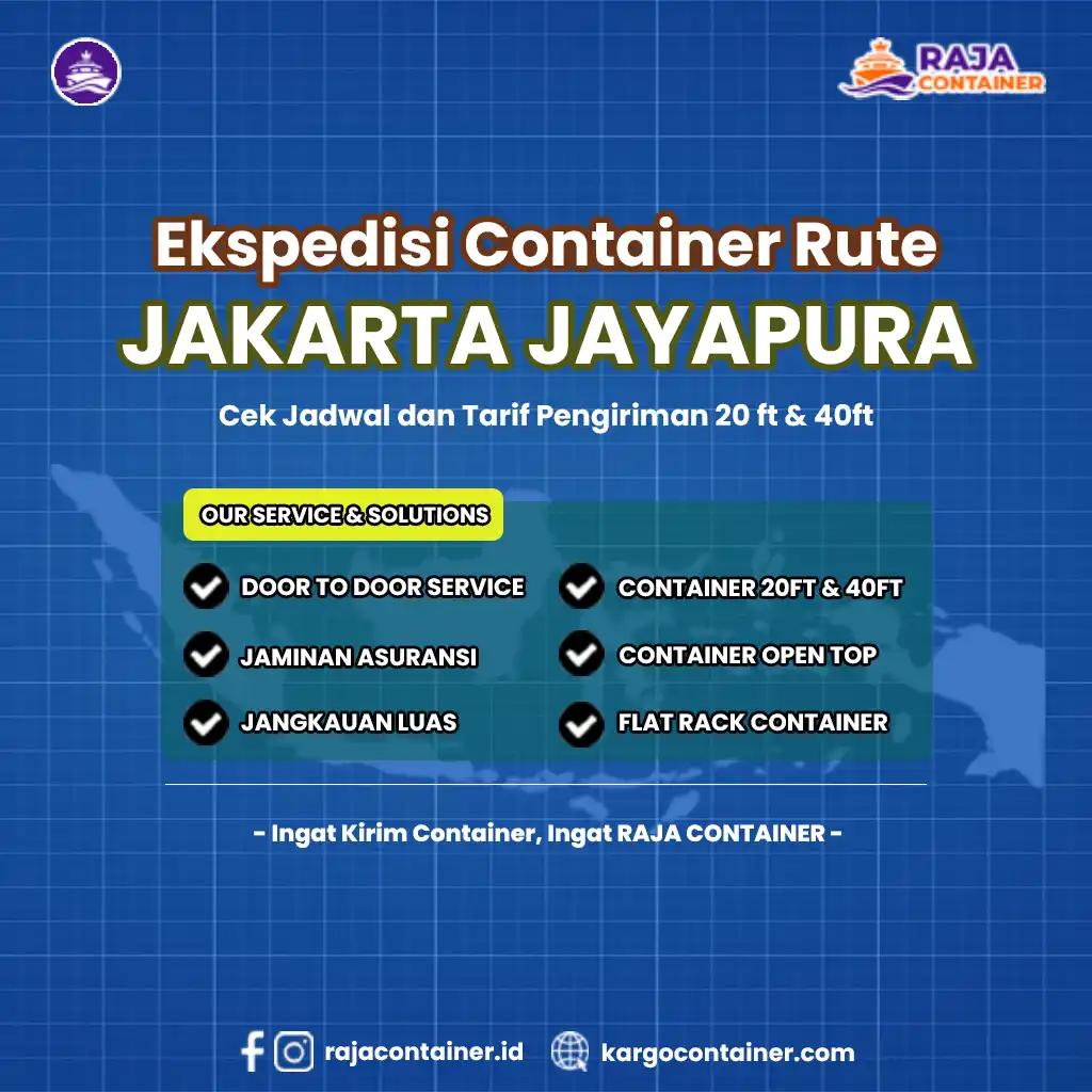 Ekspedisi Container Rute Jakarta Jayapura