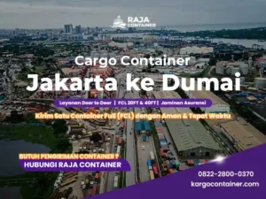 Cargo Container Jakarta ke Dumai