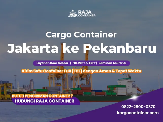 Cargo Container Jakarta ke Pekanbaru