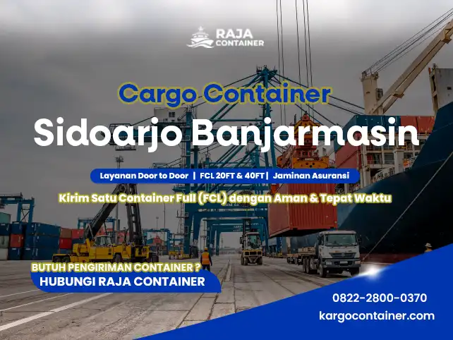 Cargo Container Sidoarjo Banjarmasin