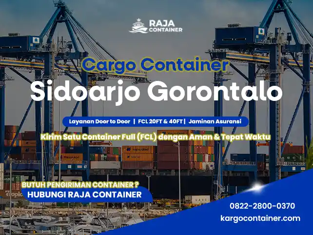 Cargo Container Sidoarjo Gorontalo