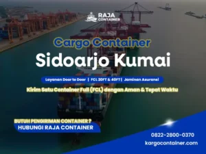 Cargo Container Sidoarjo Kumai