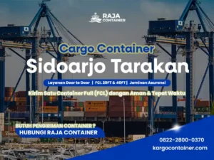 Cargo Container Sidoarjo Tarakan