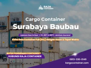 Cargo Container Surabaya Baubau