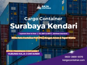 Cargo Container Surabaya Kendari