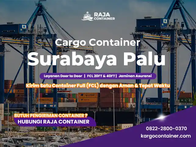 Cargo Container Surabaya Palu