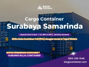 Cargo Container Surabaya Samarinda