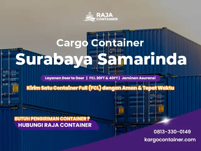 Cargo Container Surabaya Samarinda