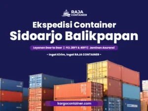 Ekspedisi Container Sidoarjo Balikpapan