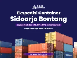 Ekspedisi Container Sidoarjo Bontang