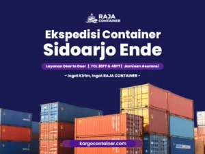 Ekspedisi Container Sidoarjo Ende