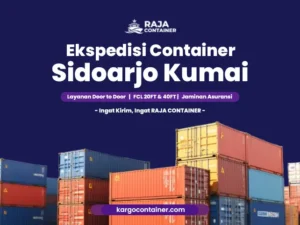 Ekspedisi Container Sidoarjo Kumai