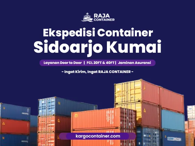 Ekspedisi Container Sidoarjo Kumai