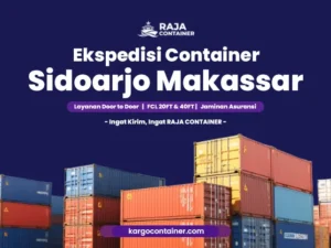 Ekspedisi Container Sidoarjo Makassar